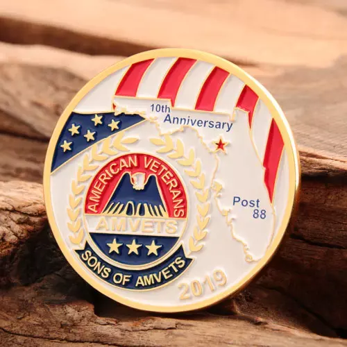 AMVETS Veterans Challenge Coins