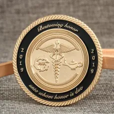 Bestowing Honor Custom Challenge Coins