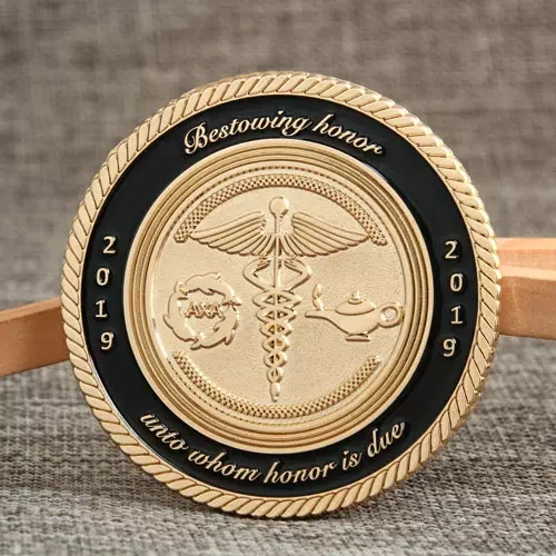 Bestowing Honor Custom Challenge Coins