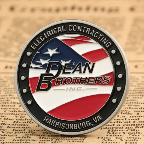Dean Brothers Challenge Coins Dean Brothers Challenge Coins