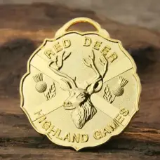Red Deer Highland Games Custom Medals