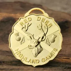 Red Deer Highland Games Custom Medals