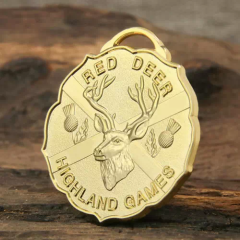 Red Deer Highland Games Custom Medals