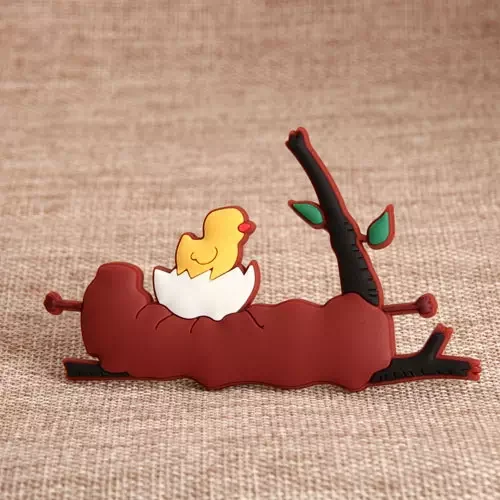 A Bird on Tree PVC Magnet