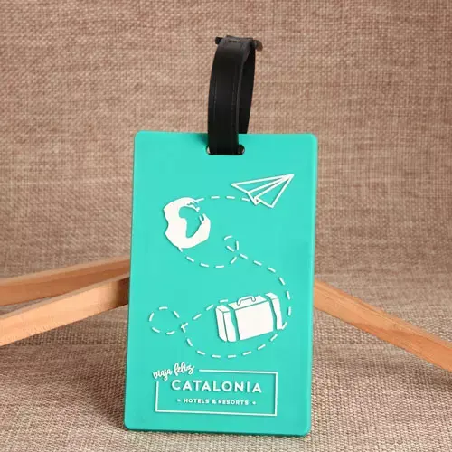 Catalonia PVC Luggage Tag