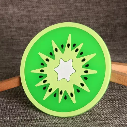 Kiwi Fruit PVC Coaster