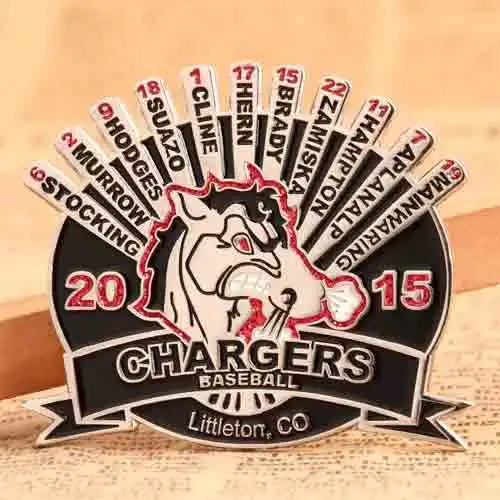 Chargers Baseball Trading Pins