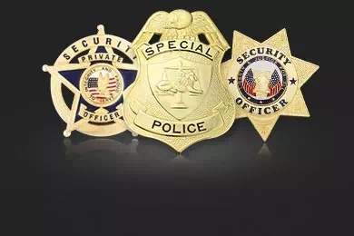 Stock security officer badge