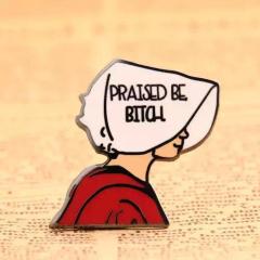 Bitch custom enamel pins