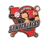 Lumberjacks trading pin logo 