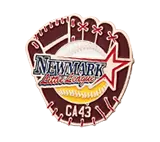 Newmark custom baseball pin Newmark custom baseball pin