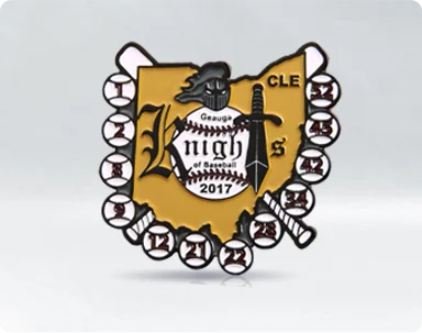 Personalized Cool NIGB baseball trading pins Personalized Cool NIGB baseball trading pins